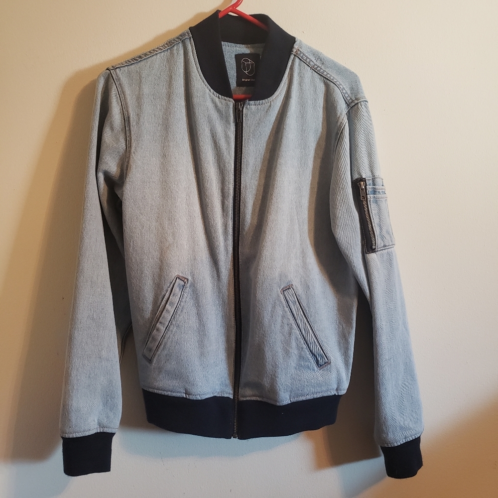 Denim Bomer Jacket